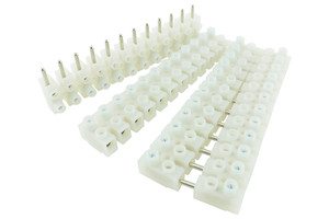 DCCconcepts ~ Terminal Strip 12-Way Pluggable (2 Pairs) ~ DCC-Strip