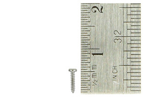 DCCconcepts ~ Pan Head Screws 1 x 5mm (60 Pieces) ~ DCS-PH105