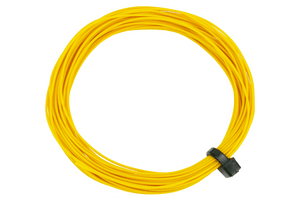 DCCconcepts ~ DCC Decoder Wire ~ Stranded 6m (32g) Yellow ~ DCW-32Y