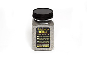 DCCconcepts ~ N Scale Ballast ~ 2mm ~ Grey Blend ~ LB-2LG