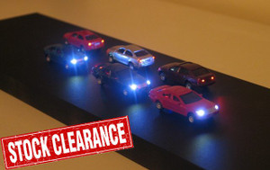 DCCconcepts ~ LED NANO Harness 4x 4 (2 Red, 2 White) Small ~ LED-NH4S