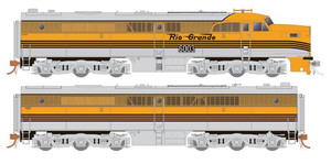 Rapido ~ HO Scale ~ PA-1/PB-1 ~ DC/DCC Ready ~ Denver & Rio Grande Western D&RGW #6003, #6002 ~ 23012