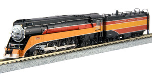Kato ~ N Scale ~ Southern Pacific 4-8-4 GS-4 #4454 Daylight ~ 126-0310