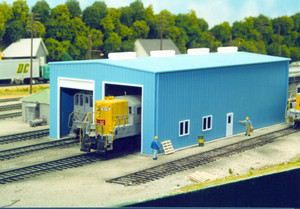 Rix Products ~ HO Scale ~ Engine House 1 or 2 Door ~ 541-0008