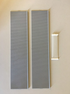 Rix Products ~ HO Scale ~ Prefab Steel Warehouse Walls ~ 541-1011