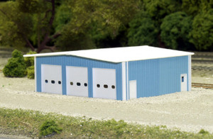 Rix Products ~ N Scale ~ Fire Station ~ 541-8009