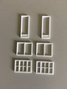 Rix Products ~ HO Scale ~ Assorted Windows ~ 541-1201
