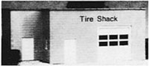 Rix Products ~ HO Scale ~ Tire Shack Kit ~ 541-5003