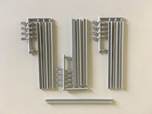 Rix Products ~ N Scale ~ Highway Beams (10 50' pieces) ~ 541-0155