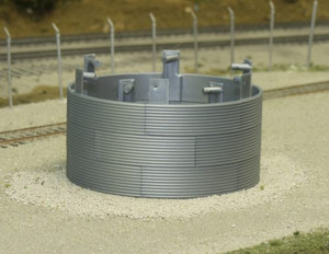 Rix Products ~ HO Scale ~ Corrugated Grain Bin Extension Kit  ~ 628-0354