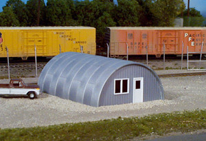 Rix Products ~ HO Scale ~ Quonset Hut ~ 628-0410