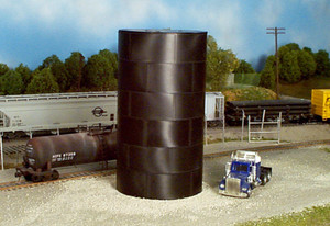 Rix Products ~ HO Scale ~ Water/Oil Tank 43' Flat Top ~ 628-0501