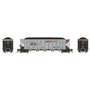 Rapido ~ HO Scale ~ AutoFlood III RD Coal Hopper ~ BNSF ~ #653109 ~ 169003