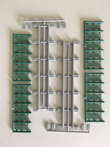 Rix Products ~ HO Scale ~ Wrought Iron Railings (4 50' Railing) ~ 628-0124