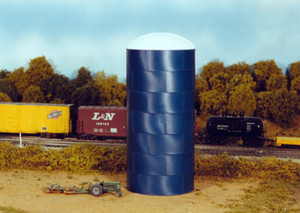 Rix Products ~ HO Scale ~ All-American Blue Silo Co. ~ 628-0510