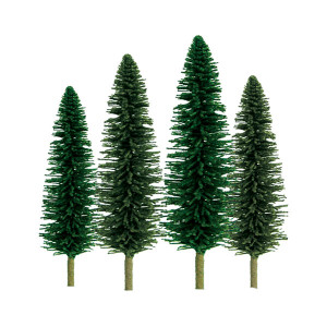 JTT Scenery Products ~ N Scale ~ Super Scenic Trees: Cedar 2" - 4" ~ 0592030