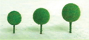 JTT Scenery Products ~ Professional Trees: Micro-Tree Light Green ~ 0594329
