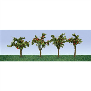 JTT Scenery Products ~ HO Scale ~ Apple Saplings 1-3/8", 12/pk ~ 0595517
