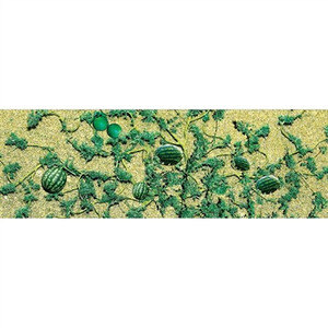 JTT Scenery Products ~ HO scale ~ Watermelon Patch, 6/pk ~ 0595575
