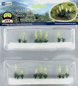 JTT Scenery Products ~ HO Scale ~ YUCCA, 20/pk ~ 0595611