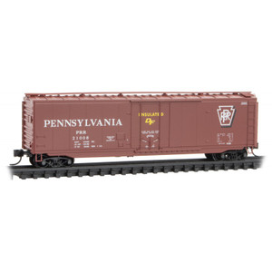 Micro Trains ~ N Scale ~ 50' Box Car ~ Pennsylvania Railroad PRR #21008 ~ 03200461