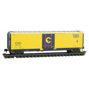 Micro Trains ~ N Scale ~ 50' Box Car ~ Chesapeake & Ohio #22763 ~ 03200580