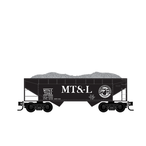 Micro Trains ~ N Scale ~ 33' Twin Bay Hopper ~ MT&L Hopper #7343 ~ 05550620