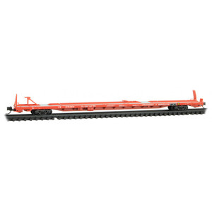 Micro Trains ~ N Scale ~ 89' Flat Car ~ Providence & Worcester PW #105464 ~ 07100591