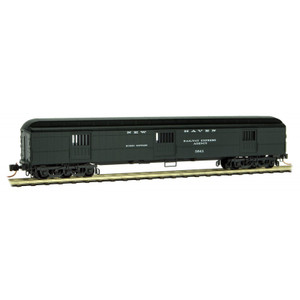 Micro Trains ~ N Scale ~ 70’ Horse Car / Baggage Car ~ New Haven #3841 ~ 14900100