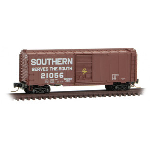Micro Trains ~ Z Scale ~ 40’ Southern Railway Box Car #21056 ~ 50000106