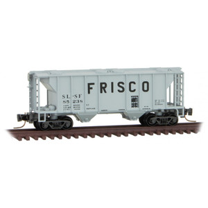 Micro Trains ~ Z Scale ~ Covered Cement Hopper ~ SLSF Frisco #85238 ~ 53100341
