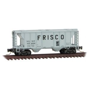 Micro Trains ~ Z Scale ~ Covered Cement Hopper ~ SLSF Frisco #85266 ~ 53100342