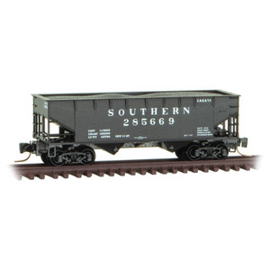 Micro Trains ~ Z Scale ~ Southern SOU ~ Twin Bay Hopper #285669 ~ 53300151