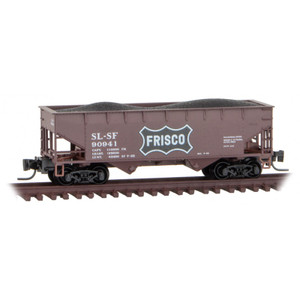 Micro Trains ~ Z Scale ~ Frisco Twin Bay Hopper #90941 ~ 53300171