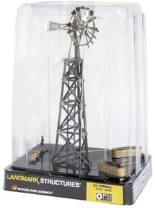 Woodland Scenics O Scale ~ Built & Ready ~ Old Farm Windmill ~ BR5867