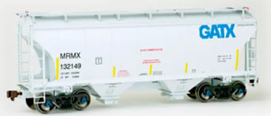American Limited Models ~ HO Scale ~ Trinity MRMX 2 Bay Hopper #132094 ~ 2054