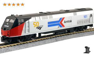 Kato ~ N Scale ~ GE P42 "Genesis" ~ Amtrak Phase I 50th ~ #161 ~ With DCC ~ 176-6036-DCC