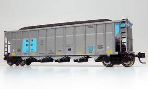 Rapido ~ N Scale ~ AutoFlood III RD Coal Hopper ~ GLFX #4 ~ Unnumbered ~ 538014A