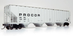 Rapido ~ HO Scale ~ 5820 Covered Hopper ~ Procor UNPX #122674 ~ 157005-122674