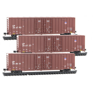 Micro Trains ~ N Scale~ 60' Rib Side High-Cube Box Car, Union Pacific ~ 99302150