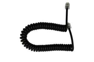 DCCconcepts ~ RJ12 6pin Curly Cord For NCE Power Cab & Cobalt Alpha ~ DCD-ACL