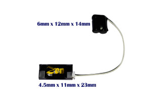 DCCconcepts ~ Zen 3-Wire Medium Stay Alive for Zen Black & Blue+ Decoders ~ DCD-SA3-MD.1