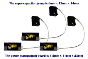 DCCconcepts ~ Zen 3-Wire Medium Stay Alive for Zen Black & Blue+ Decoders (3-Pack) ~ DCD-SA3-MD.3