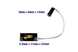 DCCconcepts ~ Zen 3-Wire Small Stay Alive for Zen Black & Blue+ Decoders ~ DCD-SA3-SM.1