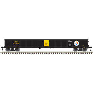 Atlas ~ HO Scale ~ TM Evans ~ 52' Gondola US Steel #100354 ~ 20006872