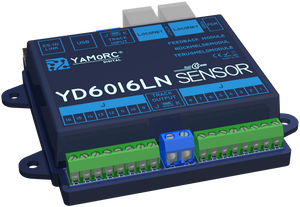 YaMoRC ~ RailCom ~ 16 Channel Feedback Module Block Detector ~ YD6016LN-RC