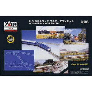 Kato ~ HO Scale ~ 4' x 8' Unitrack Track Expander Set ~ 3-103