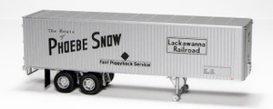Rapido ~ HO Scale ~ Fruehauf 35' Van Trailer ~ Lackawanna DL&W #542 ~ 403004