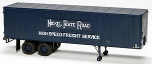 Rapido ~ HO Scale ~ Fruehauf 35' Van Trailer ~ Nickel Plate Road T262 ~ 403011