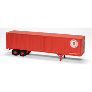 Rapido ~ HO Scale ~ Fruehauf 40' Van Trailer ~ Pennsylvania PRR 1960's #200578 ~ 403028